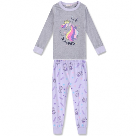Dívčí pyžamo s jednorožcem | Svítí ve tmě | 100% bavlna