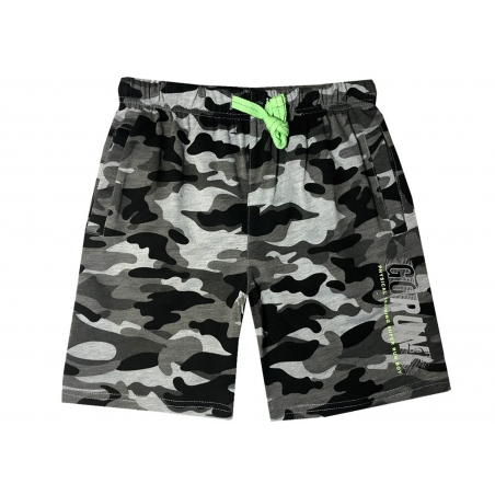 Chlapecké maskáčové kraťasy šortky | 100% bavlna