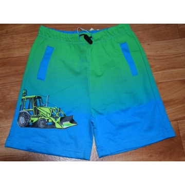Chlapecké bavlněné kraťasy s traktorem | Šortky