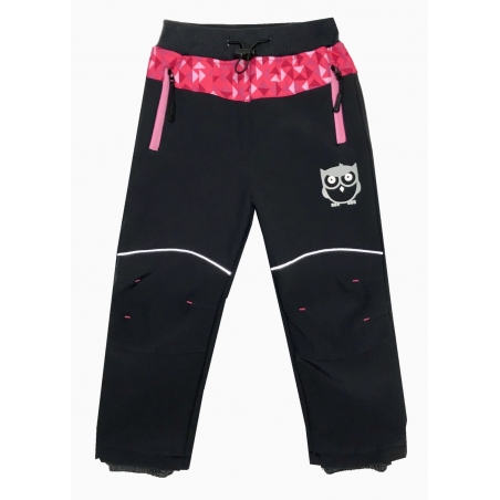 Dětské softshelové kalhoty s fleesem Kugo