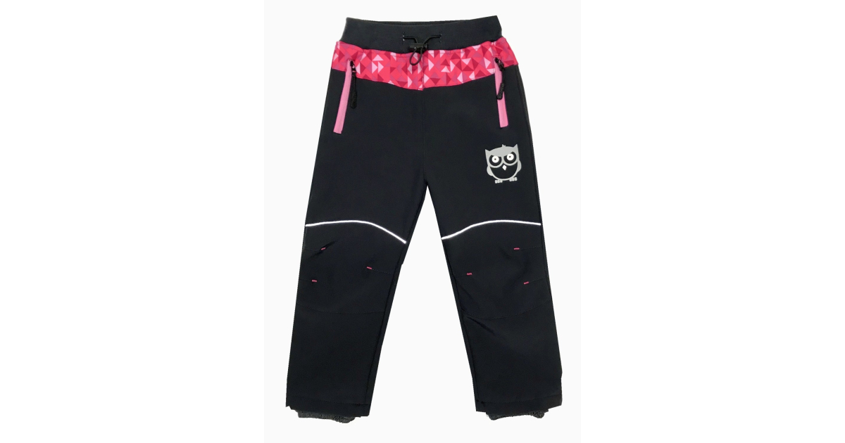 Dětské softshelové kalhoty s fleesem Kugo