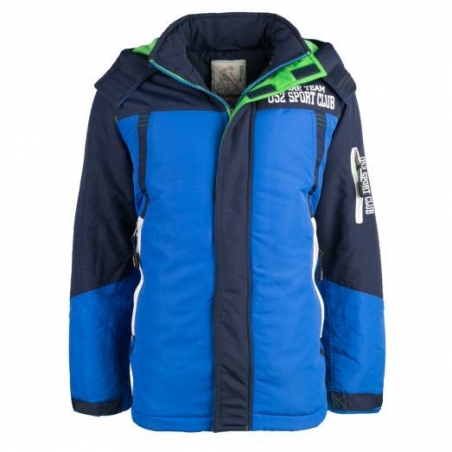 Chlapecká zimní bunda s kapucí Glo-story | Zateplená fleece