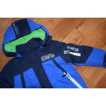 Chlapecká zimní bunda s kapucí Glo-story | Zateplená fleece