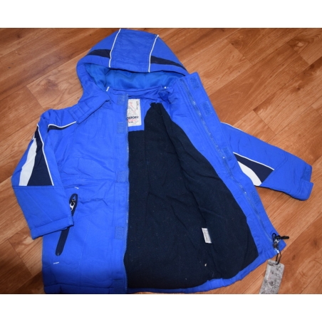 Chlapecká zimní bunda s kapucí Glo-story | Zateplená fleece