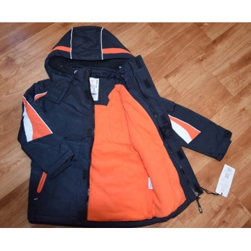 Chlapecká zimní bunda s kapucí Glo-story | Zateplená fleece