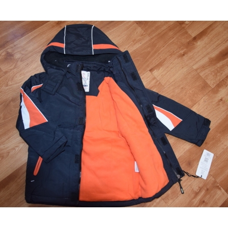 Chlapecká zimní bunda s kapucí Glo-story | Zateplená fleece