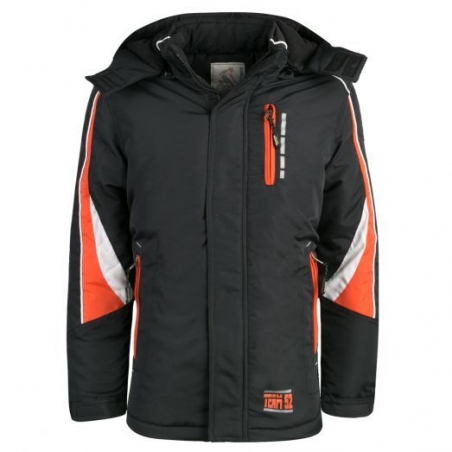 Chlapecká zimní bunda s kapucí Glo-story | Zateplená fleece