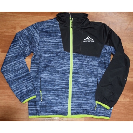 Chlapecká sportovní mikina – funkční, pohodlná, na zip