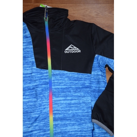 Chlapecká sportovní mikina – funkční, pohodlná, na zip