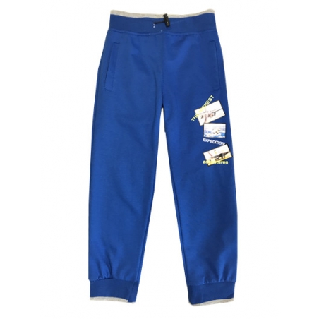 Chlapecké tepláky s letadly | 100% bavlna, pohodlí a styl