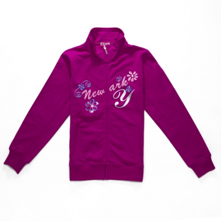 Dívčí tepláková mikina WOLF | 100% bavlna, zip