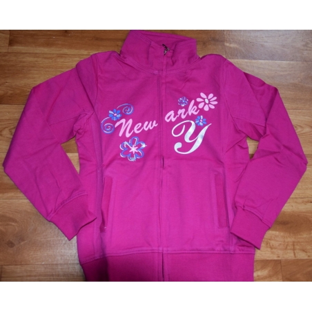 Dívčí tepláková mikina WOLF | 100% bavlna, zip