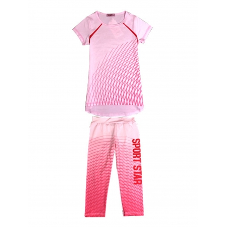 Sportovní letní souprava tričko a legíny Kugo