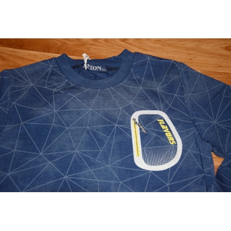 Chlapecké triko dlouhý rukáv - pavučina