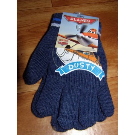 Pletené rukavice letadla - Planes vel.4-8 let
