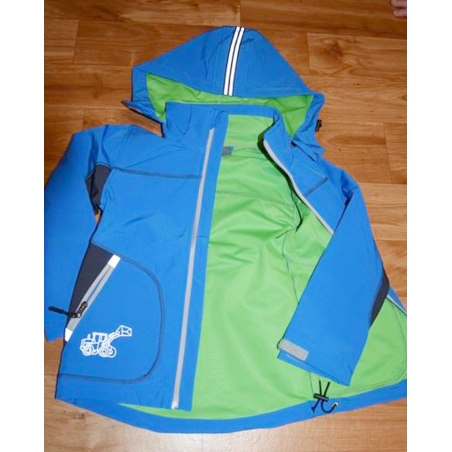 Chlapecká  softshellová bunda s membránou  | Nepromokavá, prodyšná