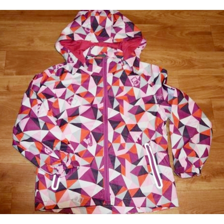 Dívčí jarní bunda nepromokavá | Šusťák s podšívkou