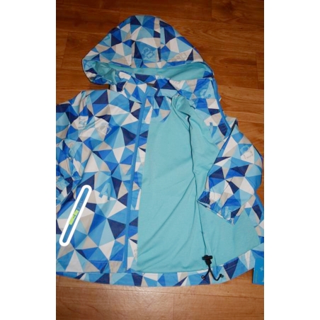 Dívčí jarní bunda nepromokavá | Šusťák s podšívkou