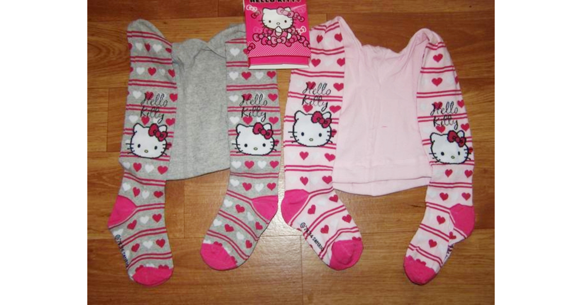 Dívčí punčocháče kočička - Hello Kitty