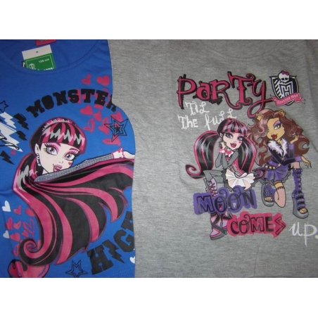 Dívčí letní tričko MONSTER HIGH - modrá