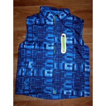 Zateplená vesta - šustáková s fleesem Kugo