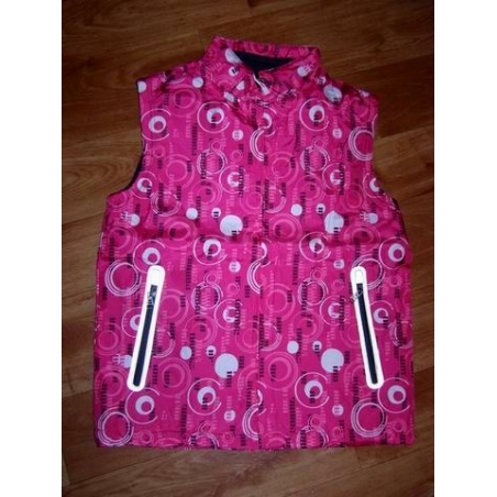 Zateplená vesta - šustáková s fleesem Kugo