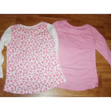 Dívčí tričko dlouhý rukáv myška Minnie bílá