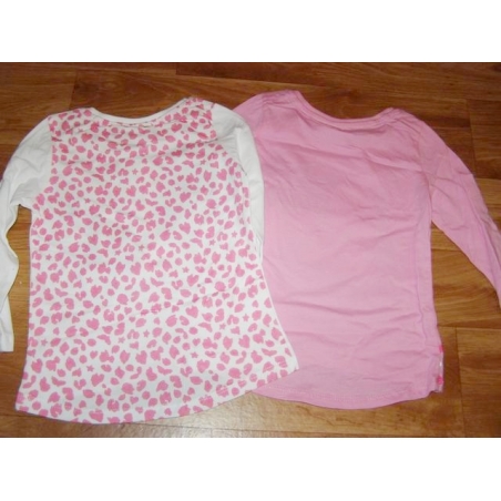 Dívčí tričko dlouhý rukáv myška Minnie bílá