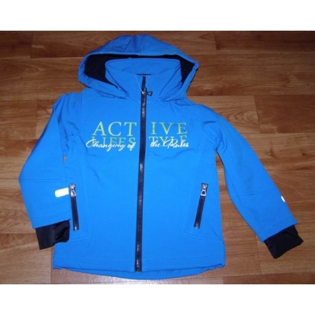 Chlapecká softshellová bunda s fleecem | Nepromokavá