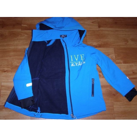 Chlapecká softshellová bunda s fleecem | Nepromokavá