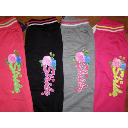 👧 Dívčí tepláky s manžetou a kapsami | Pohodlné a stylové