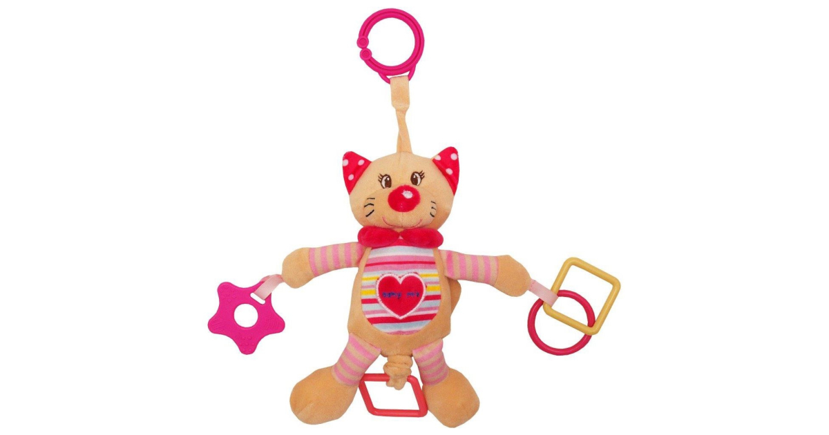 Plyšová hračka s vibrací Baby Mix kočka