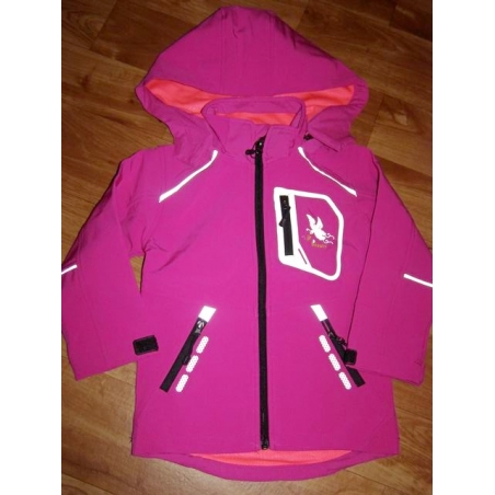 Dívčí softshellová bunda s membránou  | Nepromokavá, prodyšná