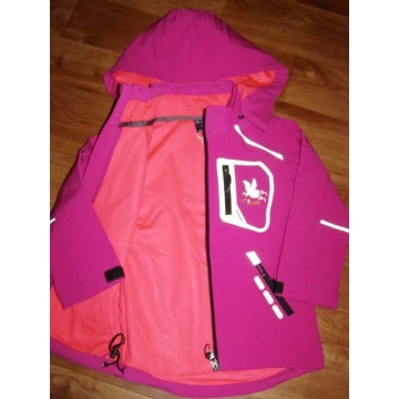 Dívčí softshellová bunda s membránou  | Nepromokavá, prodyšná