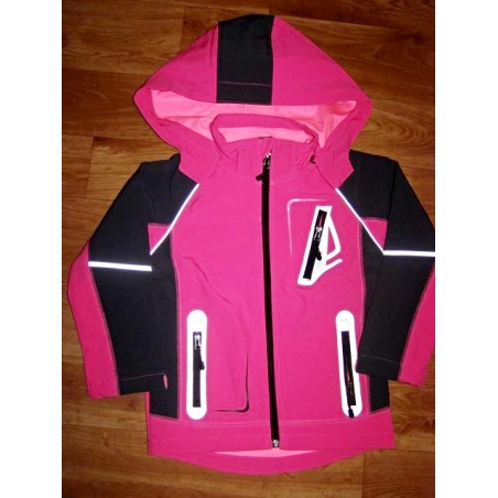 Dívčí softshellová bunda s membránou  | Nepromokavá, prodyšná