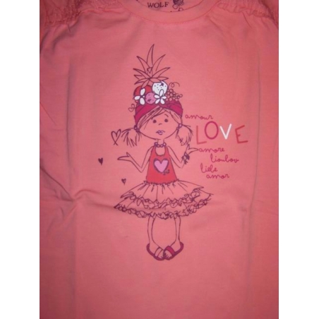 Dívčí letní tričko Wolf - holčička