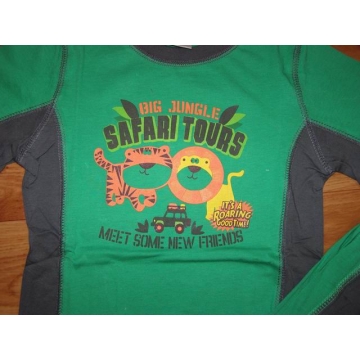 Chlapecké Safari Pyžamo pro Dobrodružné Noci na léto