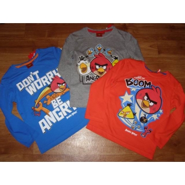 Tričko Angry Birds dlouhý rukáv