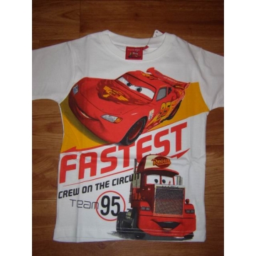 Chlapecké tričko auto Cars