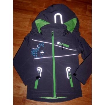 Chlapecká  softshellová bunda s membránou  | Nepromokavá, prodyšná