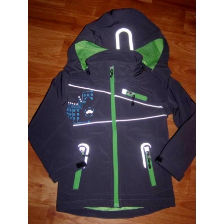 Chlapecká  softshellová bunda s membránou  | Nepromokavá, prodyšná