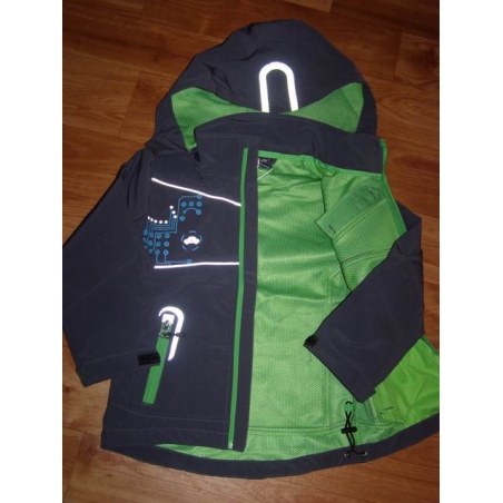 Chlapecká  softshellová bunda s membránou  | Nepromokavá, prodyšná