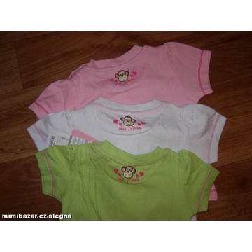 Kojenecké tričko opička vel. 62 / 68