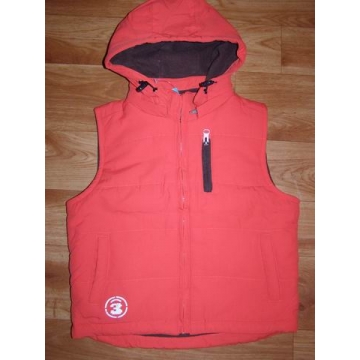 Vyteplená vesta Kugo s kapucou vel.128