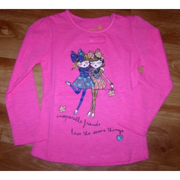 Dívčí tričko dlouhý rukáv holčičky Wolf