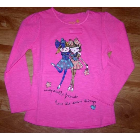 Dívčí tričko dlouhý rukáv holčičky Wolf