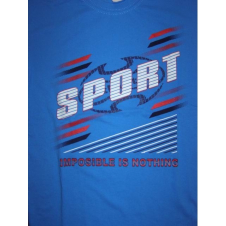 Chlapecké letní tričko krátký rukáv SPORT