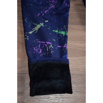 Dívčí zateplené legíny s kožíškem | Pohodlné a hřejivé