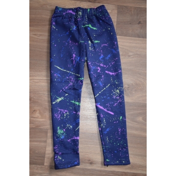 Dívčí zateplené legíny s kožíškem | Pohodlné a hřejivé