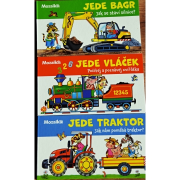 LEPORELO - Jede traktor, vláček , bagr